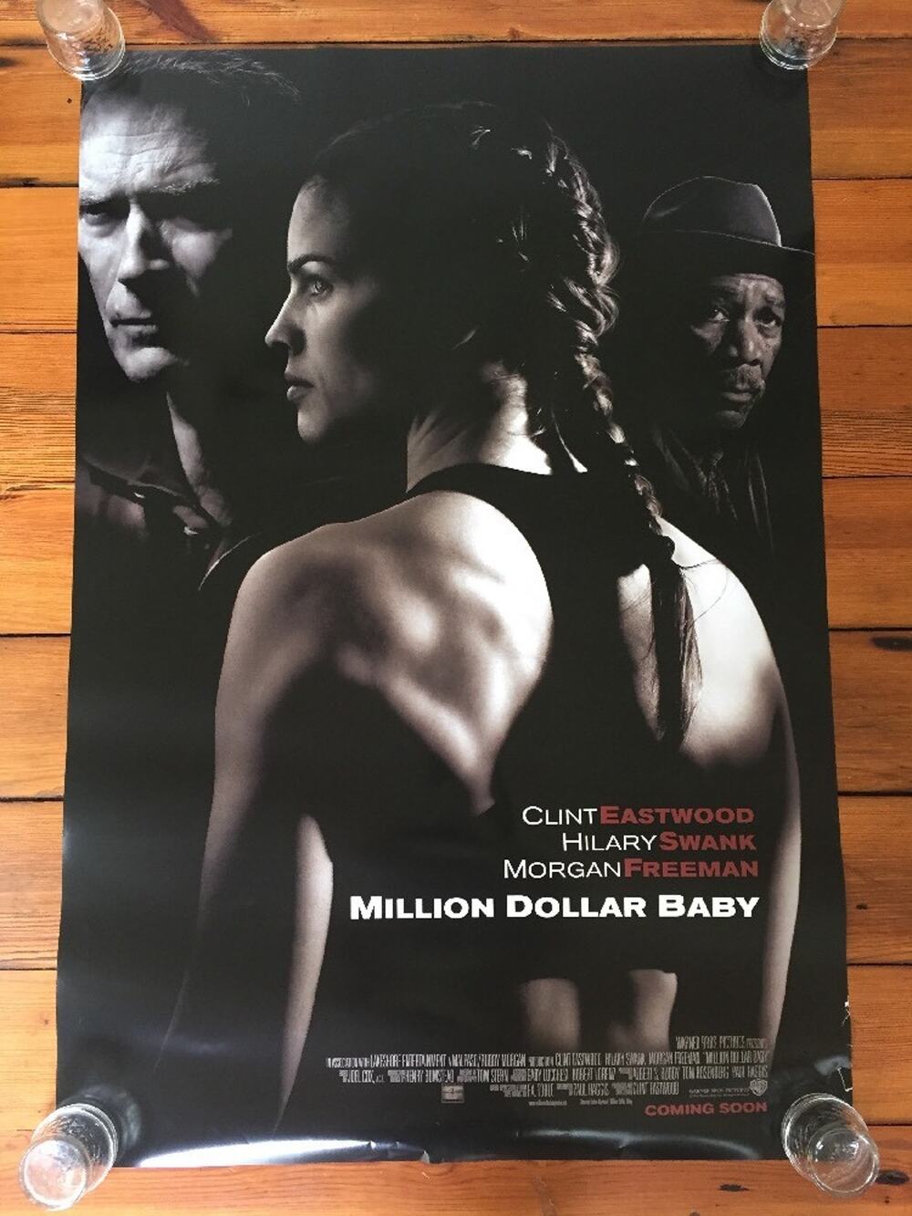 2004 Clint Eastwood Million Dollar Baby Boxing Movie Light Box Gloss Film Poster